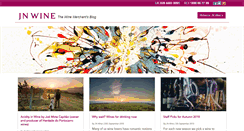 Desktop Screenshot of blog.jnwine.com